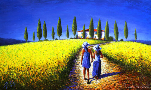 The Farm Road - click for label - double click for detail